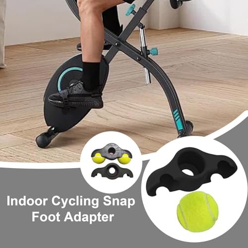 Equipo de ejercicio y adaptadores de pie de ciclismo para interiores con balanceo 7