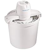 Hamilton Beach 68330N 4-Quart Automatic Ice-Cream Maker,Cream (Renewed)