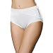 Bali Womens One Smooth U Comfort Indulgence Satin with Lace Brief Panty