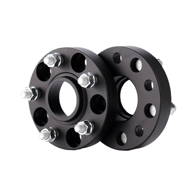 Entretoises de roue 5x114.3 pour Outlander alu forgé noir adaptateur 20mm 2 pièces