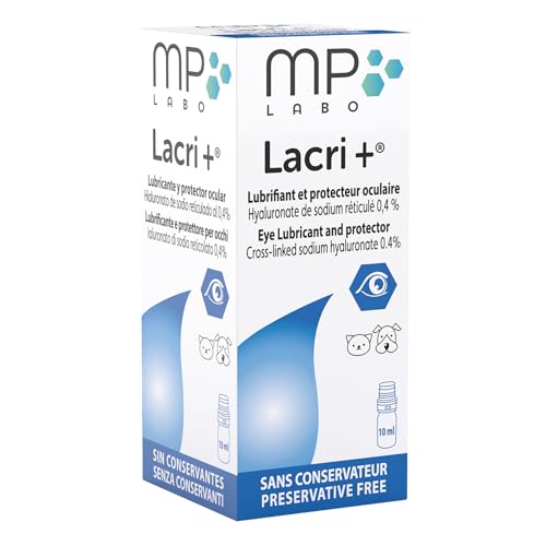 MP Labo Lacri+ Eye Drops for Cats and Dogs - Preservative-free eye drops; moisturises and supports dry eyes and corneal health