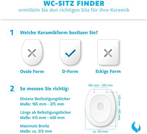 Bullseat wolnoopadająca deska sedesowa z duroplastu, biała