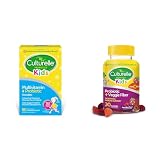 Culturelle Kids Complete Chewable Multivitamin + Probiotic 50 Count + Daily Probiotic Gummies 30 Count for Kids Ages 3+