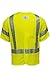 National Safety Apparel V00HA3VXL Flame Resistant Hi-Vis Mesh Safety Vest, Class 3, X-Large, Fluorescent Yellow