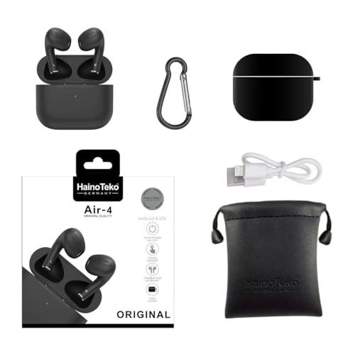 Image of Haino Teko Germany Air 4 Wireless Earbuds Black