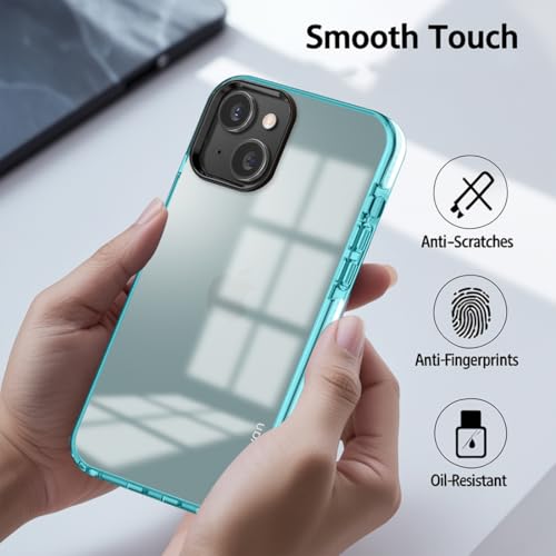 Image of KARWAN Back Cover| iPhone 14 Plus Back Cover |Polycarbonate Material| Full Camera Protection |Perfectly Fit| Case for iPhone 14 Plus - Blue