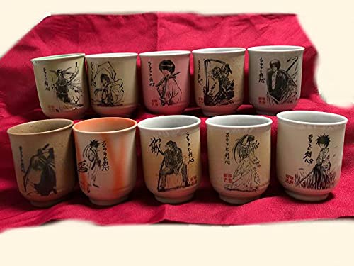 Amazon.co.jp: るろうに剣心 湯呑み10点セット : ホーム＆キッチン