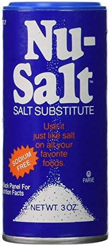 NU-SALT Substitute, Sodium-free, 3 Oz (3 Pack)