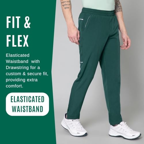Image of Track Pant for Men for Running, Gym Sports Lower for Men & Boys Summer Track Pants for Men, Boys Multipurpose Mens Lower Activewear Regular Fit Trousers Sports Night Pants for Men