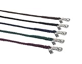 vernickelter Panikhaken ESKADRON Anbindestrick mit Panikhaken, schwarz
