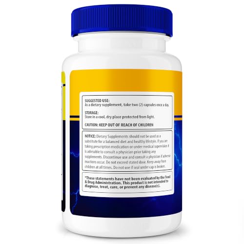 NutraVibe Max Brain Pro Capsules, 3 Pack (180 Capsules)