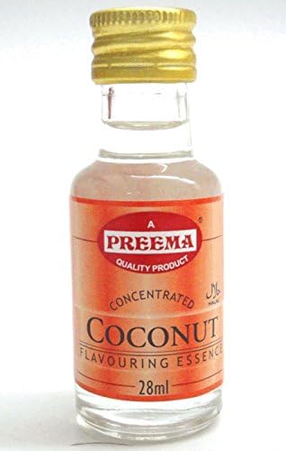 Coconut Food Flavouring Essence Preema 28ml Bottle