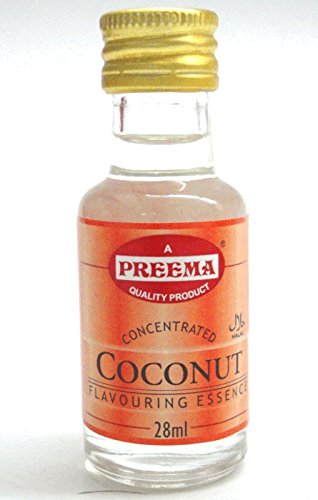 Coconut Food Flavouring Essence Preema 28ml Bottle