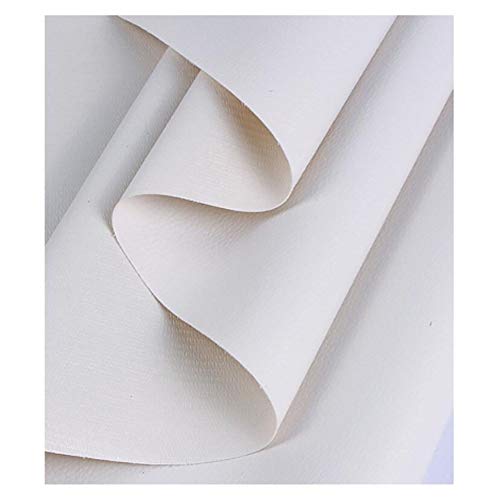 LPLND Imperméable Tissu en Simili Cuir Souple, pour ameublement, canapé, chaises, Sacs- Vendu au mètre -Blanc, 1,38 × 1m.2m.3m (Color : White, Size : 1.38×2m)