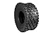 MASSFX 20x10-9 Dual Compound Rear Tire for Off-Road All-Terrain (ATV) and Sport Quad Vehicles - 6-Ply with 12mm Tread Depth 20x10x9 (2 Pack)