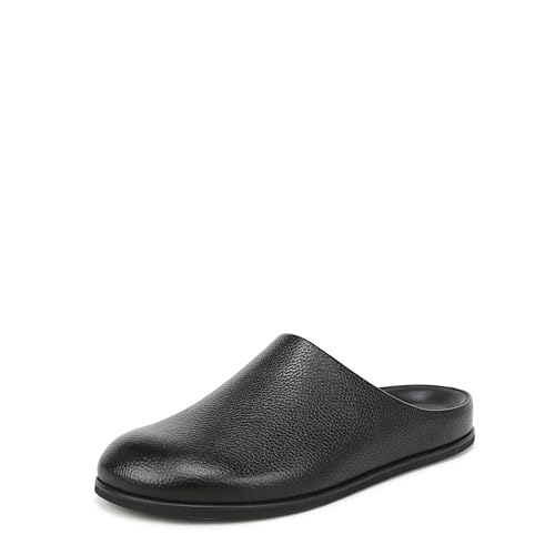 Chaussures Vince Mens Leo pour homme en cuir noir taille 41.5 EU