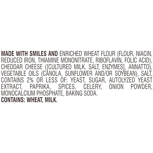 Goldfish Cheddar Cheese Crackers, Baked Snack Crackers, 1 oz On-the-Go Snack Packs, 20 Count Box (Pack of 2)