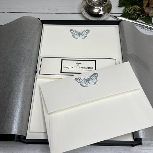 Papier-Media papillon noir pour vos correspondances et invitations