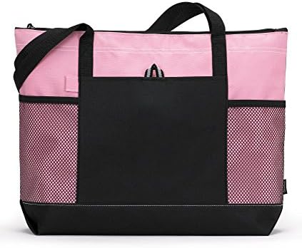 Select Zippered Tote - Pink