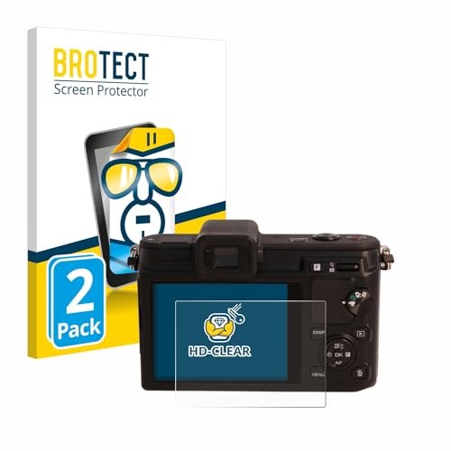 brotect Screen Protector compatible with Nikon 1 V1 (2 Pack) - HD-Clear Protection Film