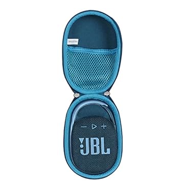 Anleo Capa rígida de viagem para JBL Clip 5 / Clip 4 - Mini alto-falante Bluetooth portátil (azul)