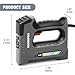 WORKPRO 6 in 1 Staple Gun, Electric Stapler Tacker, 110V Corded Brad Nailer for DIY Project of Woodworking, Staples Excluded