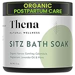 Best Organic Sitz Bath Soak for Postpartum Recovery Care New Mom Essentials & Natural Hemorrhoid Treatment, 100% Natural & Gentle with Pure Epsom & Dead Sea Salts Witch Hazel Lavender Essential Oil