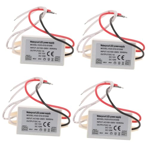 OSALADI 4 Unidades De Driver De LED Adaptador De LED Dc Para Luzes De Tira Plugue De LED Conversor D