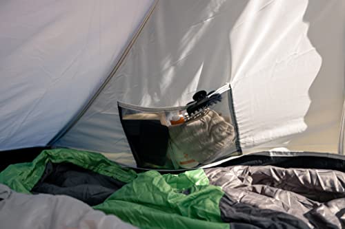 Coleman 169861 Tenda Darwin 4 Plus da Campeggio ed Escursionismo, Impermeabile, Telo di Protezione Cucito, Montaggio Rapido, Grigio, Taglia Unica - 5
