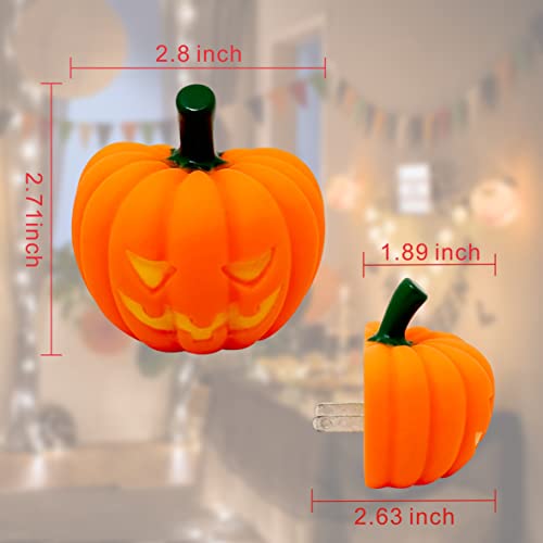 Feihuan 2 Pack Plug In Led Night Light With Cute Pumpkin Dusk To Dawn Sensor Kids Decor Warm White 2700K Classic Kit -Be Safe At Night #TOP2