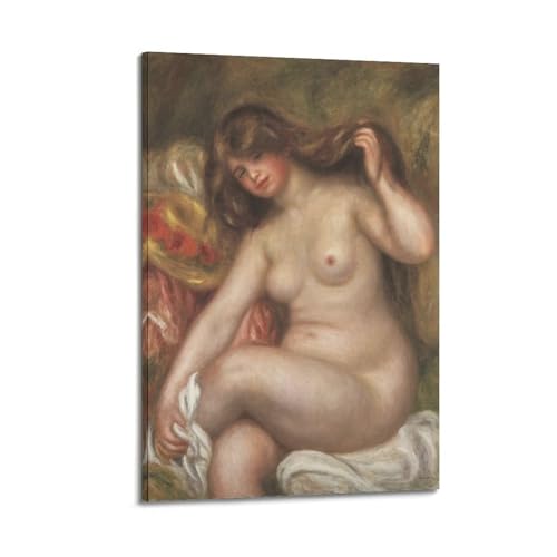 Poster La Baigneuse Renoir pour décoration murale cool de salon et chambre bohème