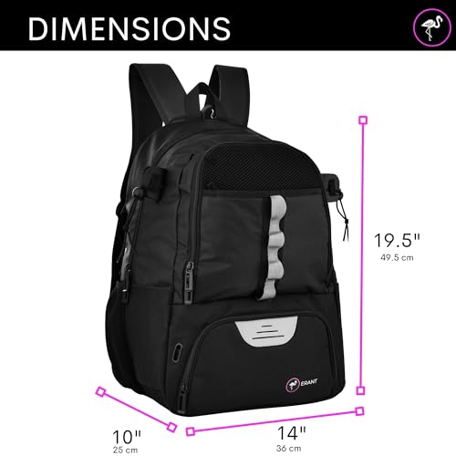 image for ERANT Athletic Lacrosse Bag - Extra Large Sports Lacrosse Backpack - L