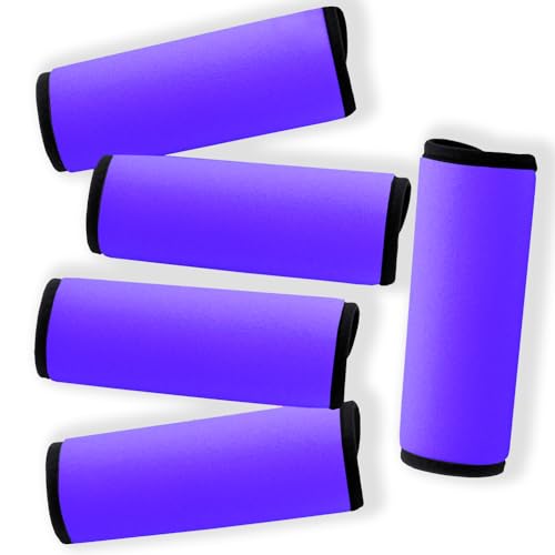 Image of Neoprene Luggage Handle Wraps for Traveling Bright Color Luggage Identifiers|Handle Wraps|Handle Covers