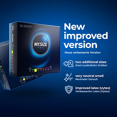 MY.SIZE PRO condoommaat 2, 49 mm, 36 condooms - Perfecte pasvorm en een geschikte maat voor elke man - Afbeelding 3