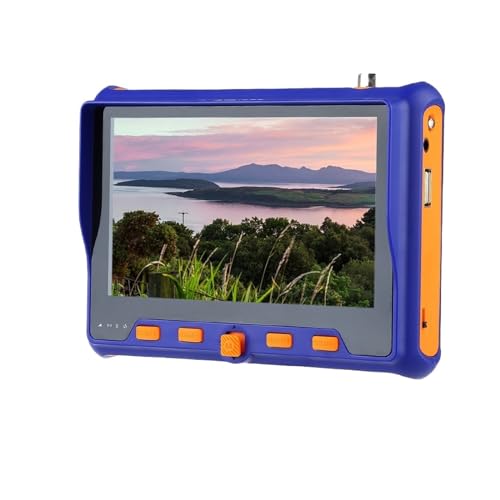 Probador de CCTV monitor de 5 pulgadas 4 en 1 para cámaras TVI CVI AHD y CVBS