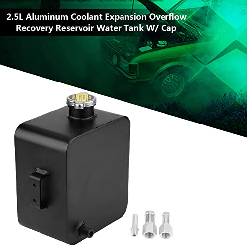Réservoir de Trop-plein de Liquide de Refroidissement, Idéal pour le Liquide de Refroidissement/eau de Radiateur, Réservoir D'expansion de Liquide de Refroidissement de 2,5 L,