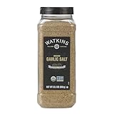 Watkins Gourmet Spice, Organic Garlic Salt, Bulk Food Service Size, 33.5 oz (Pack of 1)