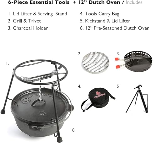 Set para cocina al aire libre CampMaid 6 piezas miniatura 3