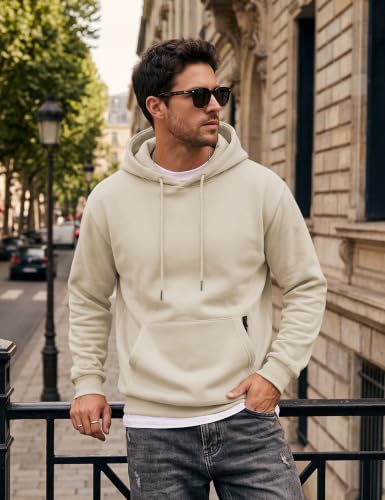 Men's Hooded Long Sleeve casual Pullover Kangar Pocket Sweatshirt - Image 4