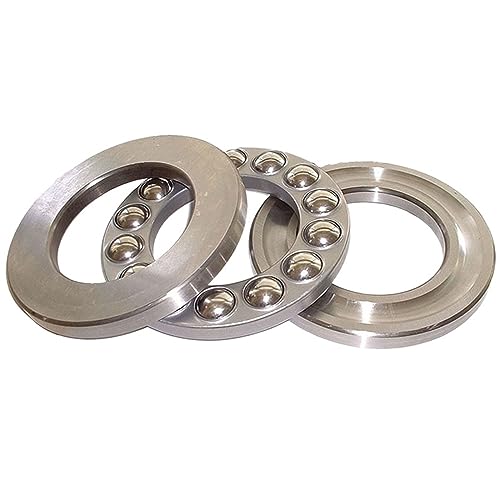 BYEFALAW Plane Thrust Ball Bearings 51124 51126 51128 51130 51132 1Pcs(51228)