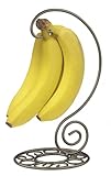 Home Basics Scroll Collection, Satin Nickel Banana Tree