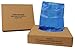 Originalpetbags 200 Blue Easy Open & Easy-tie Handle 15" Strong Leak- Proof Poop Bags Dog Waste Bags Made in USA (not on rolls)