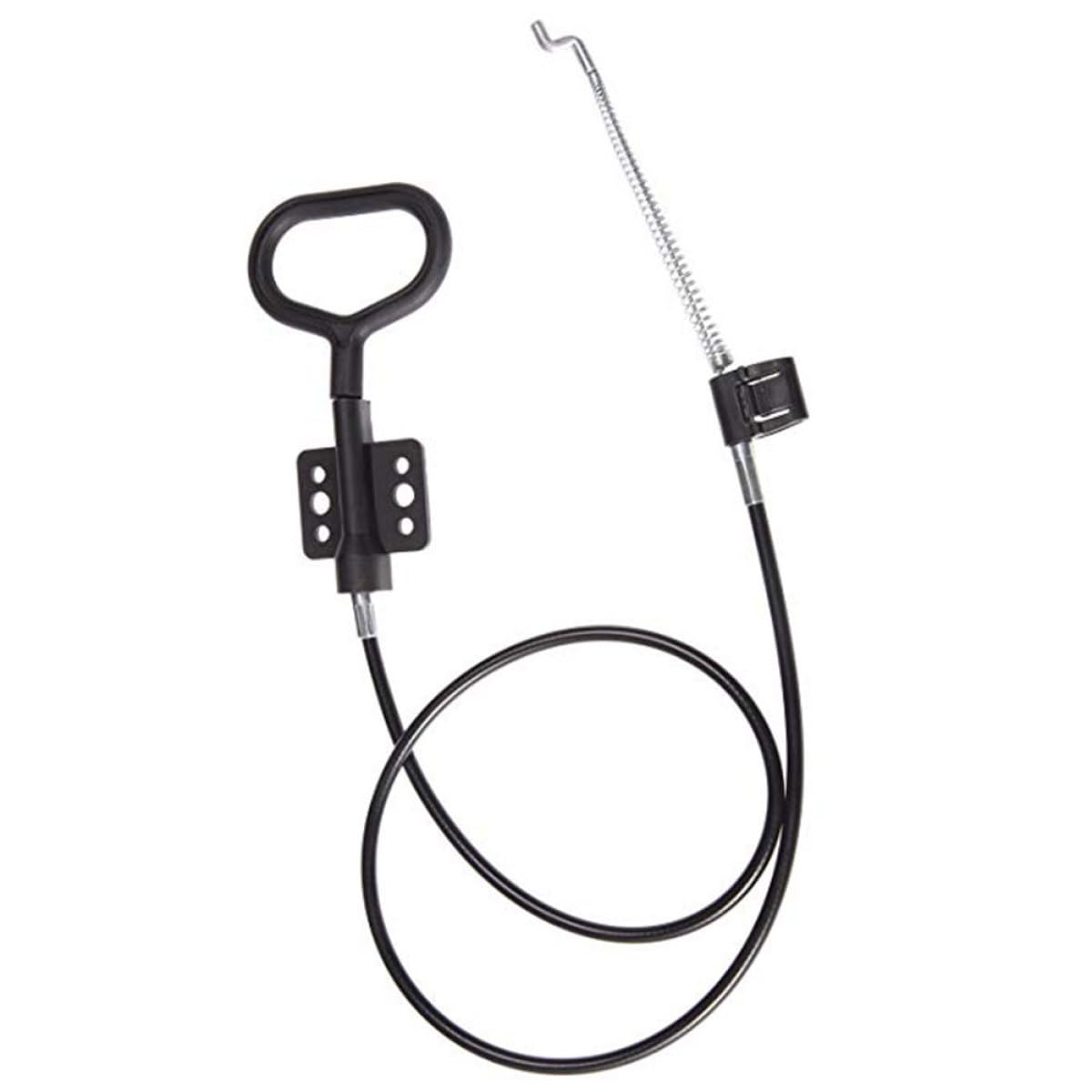 2Pezzi Maniglia Sblocco per Reclinabile con Cavo Acciaio Carbonio Maniglie Ricambio per e Poltrone Installazione Facile e Comfort Ottimale Nero