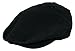 Men's Premium Wool Blend Classic Flat Ivy Newsboy Collection Hat (X-Large, 1930-Black)