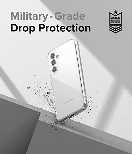 Image of Ringke Fusion Matte Compatible with Samsung Galaxy A54 5G Case Cover Anti Fingerprint Hard Back Soft TPU Bumper Scratch Resistant Natural Form Samsung A54 Back Cover - Matte Clear