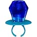 Ring Pop Individually Wrapped Blue Halloween Candy, 30 Ct Bulk Lollipop Pack, Raspberry Flavored Lollipop Suckers for Kids, Fun Candy Bulk for Trick or Treat, Halloween Bowls, Gifts, Party Favors