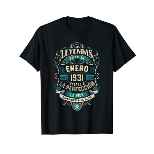 Leyendas 92 Cumpleaños 2023 Nacidos En Enero De 1931 Camiseta