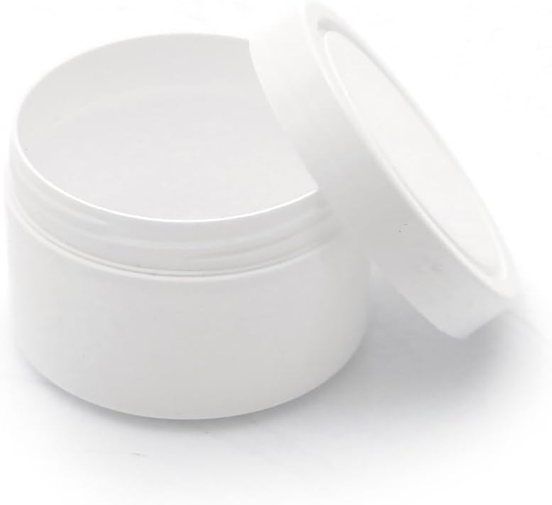 100ml - Empty Cosmetic Cream Jar - 5 Pieces