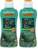 Babaria - Leche Protector Solar Corporal SPF 30 y After Sun Aloe Vera | Crema Solar Corporal Ideal para Verano | Protección Solar | Bloqueador Solar | Crema Solar (Paquete de 2)
