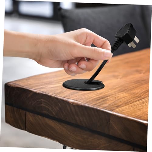 OSALADI 6pcs Cable Grommet Cap Desk Grommets Wire Hider for Cable Box Management Under Desk Round Hole Cover for Office miniatura 6